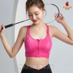 Front Zipper Sports Bra - Image 7
