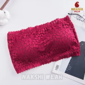 Seamless Lace Strapless Chest Bra