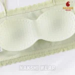 Seamless Lace Wire-Free Triangle Bra - Image 2