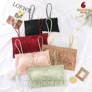 Seamless Lace Wire-Free Triangle Bra