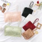 Seamless Lace Wire-Free Triangle Bra - Image 5