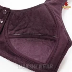 Comfortable Cotton Front Button Bra - Image 7