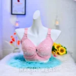 Seamless Lace Plus Size Push-Up Bra - Image 3