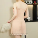 Mesh Perspective Nightgown Suit - Image 5