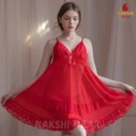 Luxury Lace Sheer Nightgown - Image 7