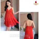 Luxury Lace Sheer Nightgown - Image 3