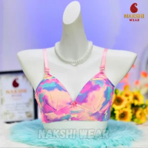 Print Push-Up Bra