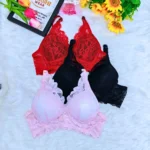 3 Pcs Lace Combo Bra - Image 5